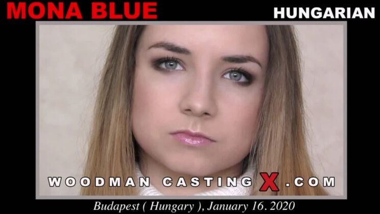 [WoodmanCasting] - Mona Blue's Blonde Blowjob Bonanza - Mona Blue