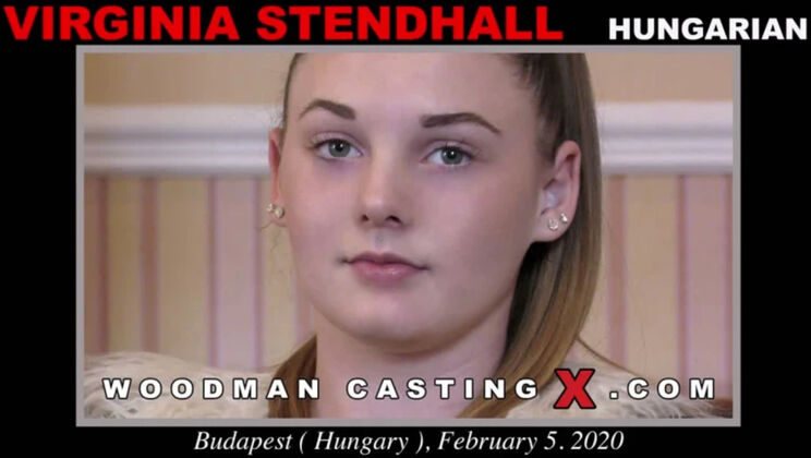 Petite Teen Virginia Stendhall's Shaved Pussy Casting
