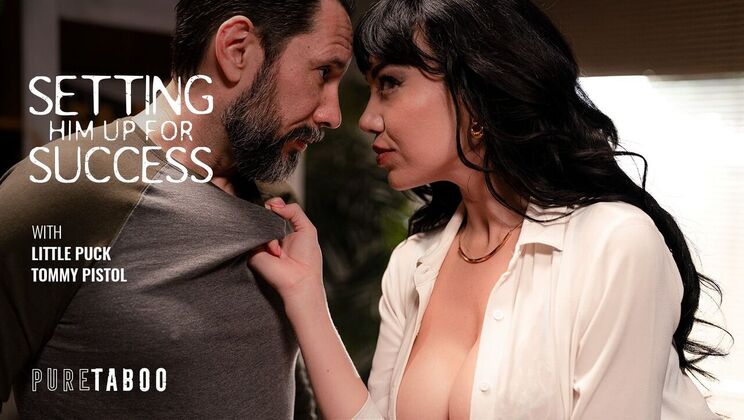 [PureTaboo] - Gagging on a Big Cock Deepthroat
