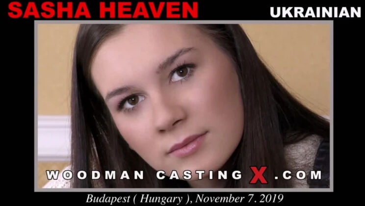 [WoodmanCasting] - Sasha Heaven's Tattooed Pussy Gets Gaping - Sasha Heaven