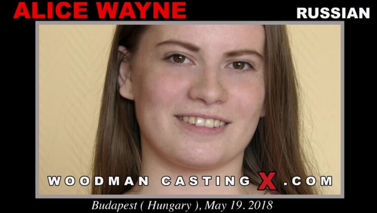 [WoodmanCasting] - Slender Alice Wayne in Hardcore Action