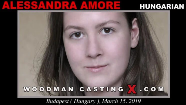 [WoodmanCasting] - Gaping Ass with Alessandra Amore - Alessandra Amore