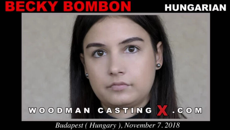 [WoodmanCasting] - Becky Bombon Deepthroat Casting - Becky Bombon