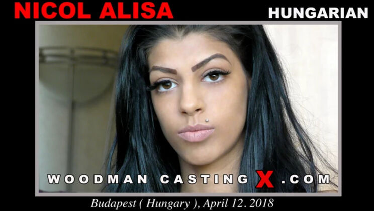 Nicol Alisa's Striptease and Blowjob