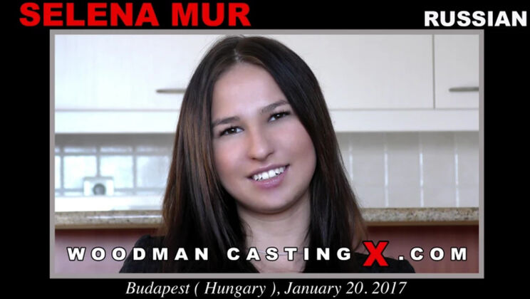 [WoodmanCasting] - Shaved Pussy Selena Mur - Selena Mur