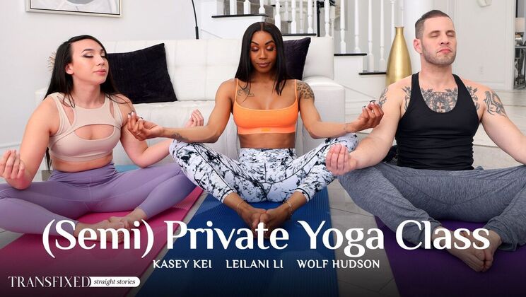 [Transfixed] - Asian Shemale Gets Cumshot on Tits - Wolf Hudson - Kasey Kei - Leilani Li