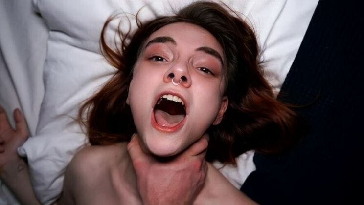 [PornForce] - Rough Hardcore Sex with Petite Brunette - Bleached and Banged - Martin Spell - Lina Sun