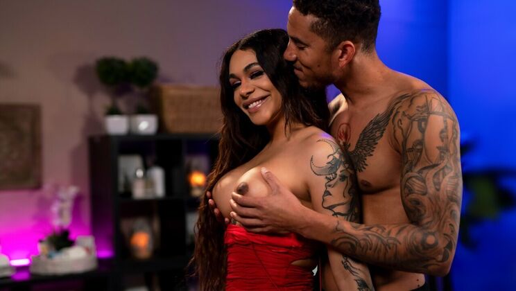 [TransSensual] - Eva Maxim’s Pierced TS Body Gets Destroyed in Anal - Eva Maxim - Axel Greene