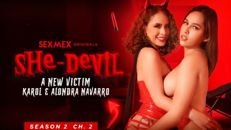 [SEXMEX] - Lesbian Seduction - S2-CH1 - New Victim Found - Alondra - Karol Jaramillo