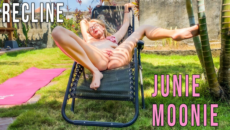 [GirlsOutWest] - Hairy Pussy Junie Moonie Reclines - Junie Moonie