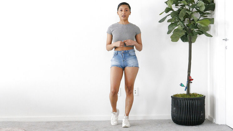 [NetVideoGirls] - Alyssa's Pussy Licking Casting - Alyssa