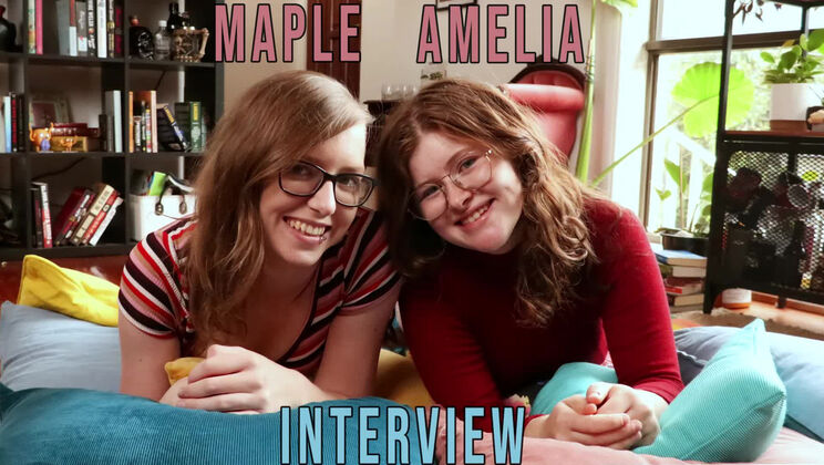 [GirlsOutWest] - Redheads in Glasses - Amelia P & Maple's Interview - Maple - Amelia P
