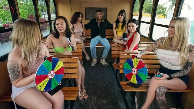 [MoneyTalks] - Big Cock Meets Asian Sluts in Public - Lulu Chu - Kira Perez - Kimmy Kimm - Krissy Knight - Ari Alectra - Derek Savage - Cassidy Luxe