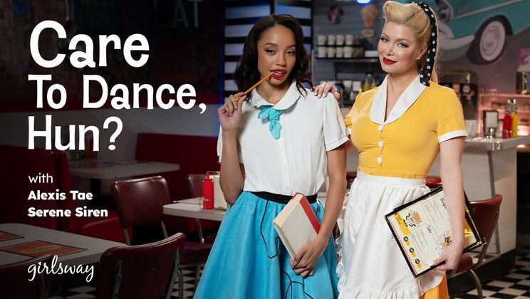 [Girlsway] - Blonde and Brunette Lesbians: Rimming and Kissing - Serene Siren - Alexis Tae