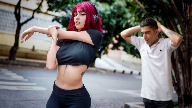 [OYEMIAMI] - Latina MILF Melina Lust in Hot Facial Action with Her Coach - Tommy Verga - Melina Lust