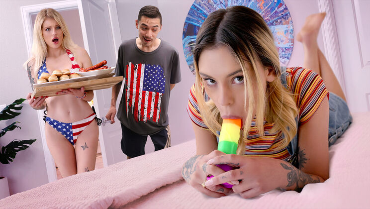 [AskYourMother] - Female Orgasm Frenzy: The Ultimate Sucking Challenge - Juan Loco - Hyley Winters - Dylan Moore