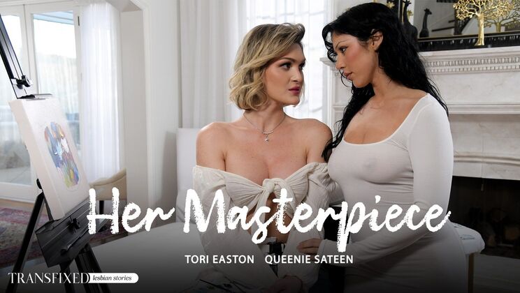 [Transfixed] - Blonde Beauty's Masterful Blowjob - Queenie Sateen - Tori Easton
