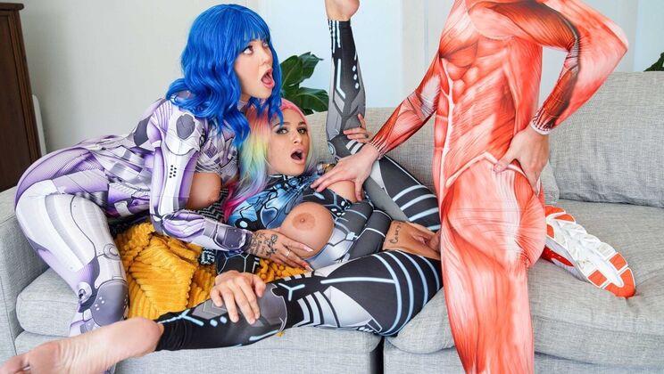 [Brazzers] - Loaded with Desire: Tagged and Teased - Kali Roses - Tyler Cruise - Charli Phoenix