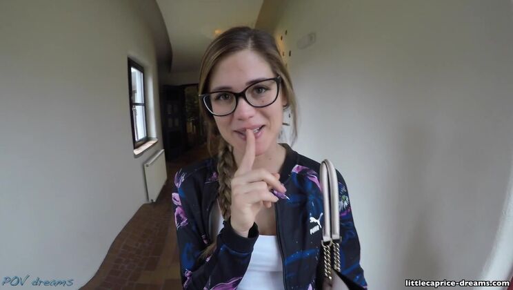 [POVDreams] - POV Blowjob with Little Caprice's Natural Tits - Marcello Bravo - LittleCaprice