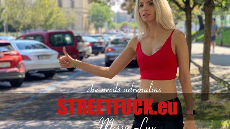 [StreetFuck] - Hungarian Babe Missy Luv in Street Sex - Missy Luv