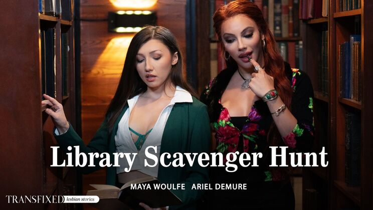 [Transfixed] - Scavenger Hunt Turns into Doggystyle Fun - Maya Woulfe - Ariel Demure