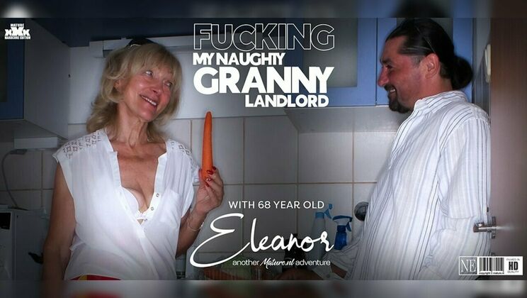 [Mature.nl] - Eleanor, a Shaved Blonde Granny, Gets Fucked - Eleanor - Leslie Taylor