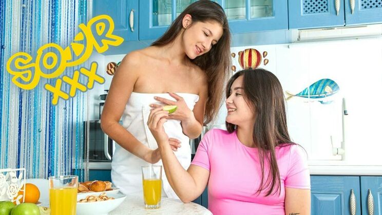 [ClubSweethearts] - Natural Tits Lesbian Encounter: Kamilla C and Amelia Ost - Kamilla C - Amelia Ost