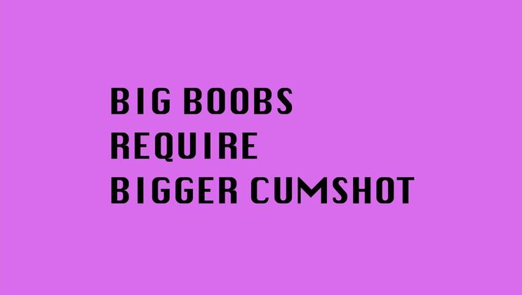 Big Boobs Drenched in Cum - Bukkake Fun