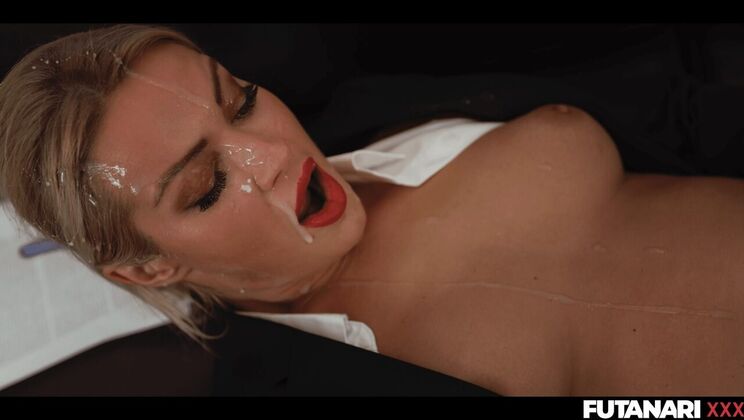 Businesswoman Cherry Kiss Fingering Fast
