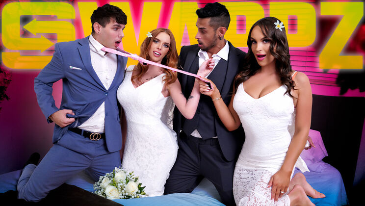 [MomSwap] - Wedding Day Betrayal - Bride Fucks Stepmom & Friends - Teal Conrad - Kai Jaxon - Mike Skywalker - Jessica Aaren