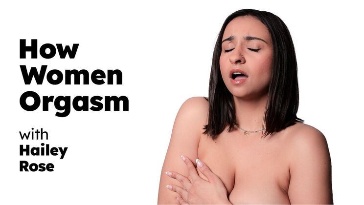 [AdultTimePilots] - Natural Tits Hailey Rose Shows How She Makes Herself Cum - Hailey Rose