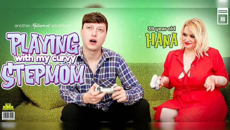 [Mature.nl] - Stepson fucks curvy stepmom Hanna's big natural tits