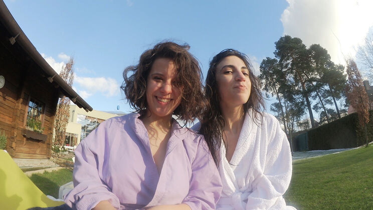 Agave Kisses Magena's Big Boobs