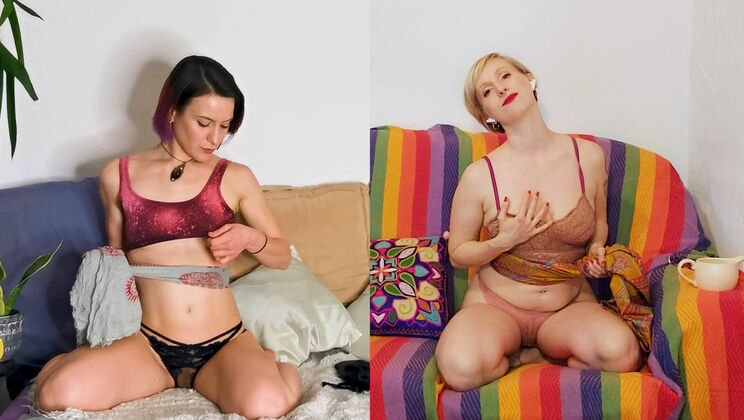 [Ersties] - German Girls Flora X & Veronica B Get Intimate - Flora X (Ersties) - Veronica B. (Ersties)