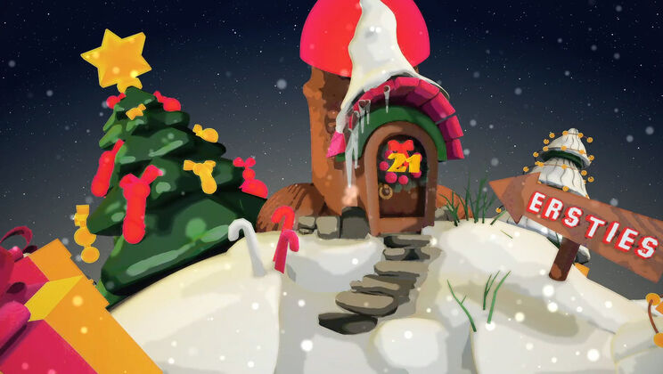 [Ersties] - Jin's Xmas Door 21 - Hardcore Holiday Sex - Jin (Ersties)