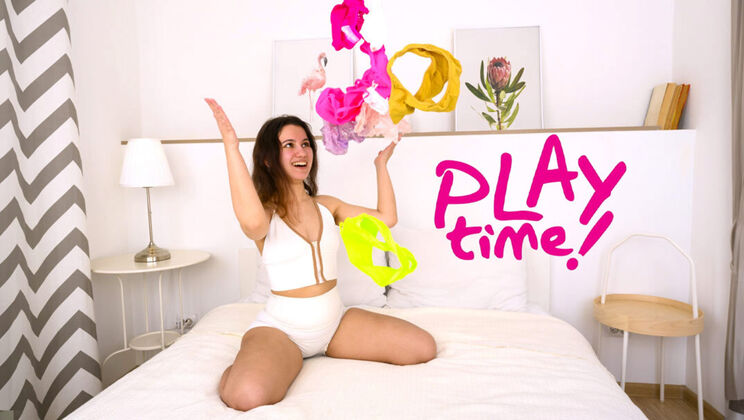 [ClubSweethearts] - Sunny May's European masturbation session - Sunny May