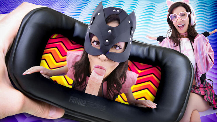 [SisLovesMe] - VR Taboo - Petite Stepsister Takes It All - Natalie Brooks - Joshua Lewis