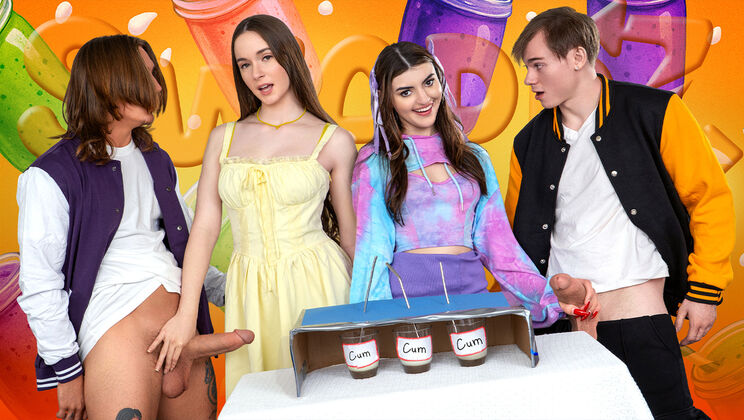 [SisSwap] - Disgusted but Horny – Stepsister Takes Two Cocks - Hazel Moore - Anthony Pierce - Axel Haze - Pixie Smalls - Julia James