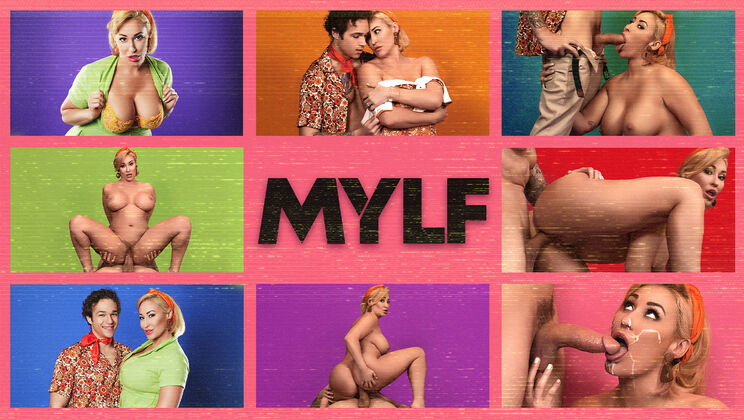 [GotMylf] - Live Show: Horny Blonde Takes Facial & Dick Tease - Ryan Keely - Jayden Marcos