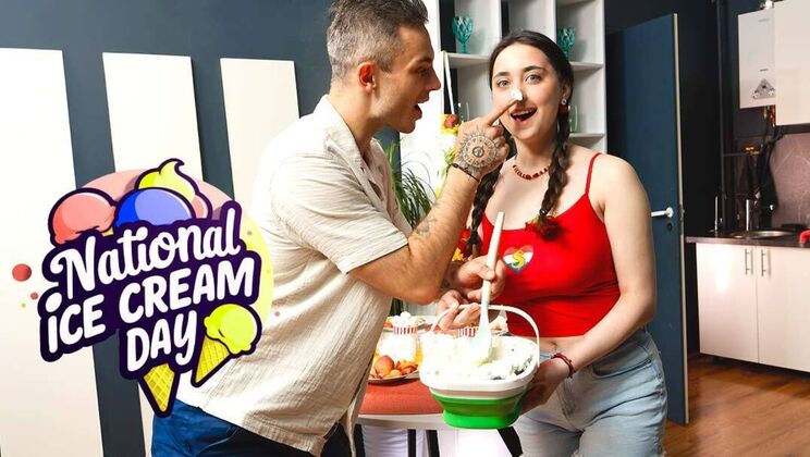 [ClubSweethearts] - Ice Cream Day 2025 Featuring Beautiful Ass and Shaved Pussy - Willy Regal - Remido