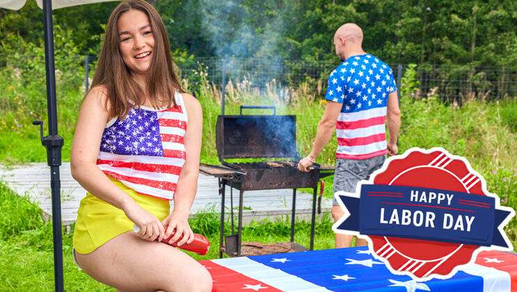 [ClubSweethearts] - Labor Day Sex with Curvy European Hazel Grace