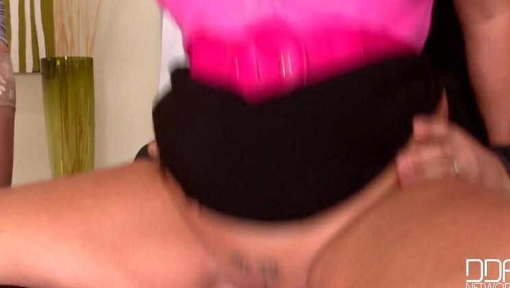 [PornWorld] - Laura and Abbie’s Trimmed Pussy, Piercing, and Anal Fun - Laura Orsolya - Abbie Cat - Mugur Cm