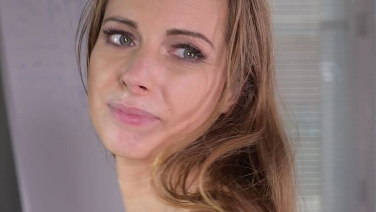 [PornWorld] - Blonde Officer Kinuski Masturbates Her Smooth Pussy Hot and Hard - Jay Snakes - Kinuski Kakku