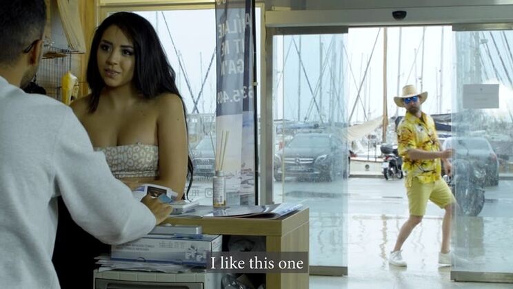 [PornWorld] - Shaved Pussy Beach Sex with Stranger - Pablo Ferrari - Kitty Love