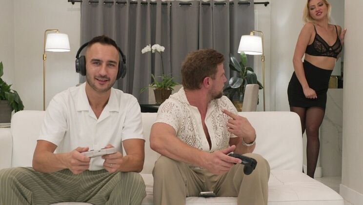 [PornWorld] - Wild DP Party: Blonde Cherry Kiss and Hung Neighbours Get Rough GP3119 - Cherry Kiss - Milan - Vince Karter