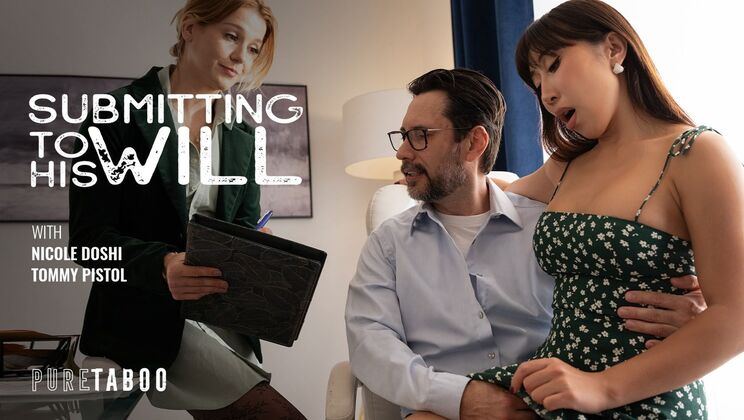 Tommy Pistol Dominates Shaved Brunette Pussy