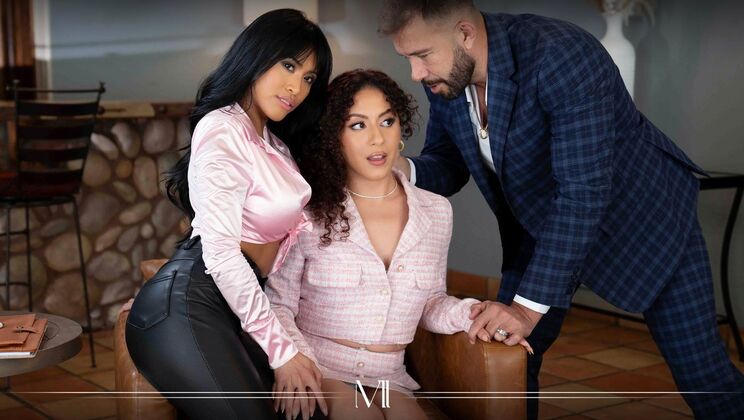 [ModernDaySins] - Moderndaysins: Lesbian Threesome Fun - Ember Snow - Liv Revamped - Will Pounder