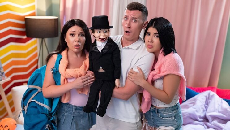 [FakeHostel] - Pussy Licking and Deepthroat with Tattooed Hotties - Charlie Dean - Lady Dee - Lola Bratz