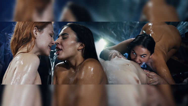 [Parasited] - Masturbation and Parasited Fun - Clemence Audiard - Milan Cheek - Sofia Rivers