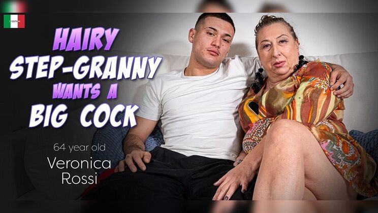 [Mature.nl] - Italian Granny Veronica Rossi Sucks Big Cock - Benny Banana - Veronica Rossi (EU)